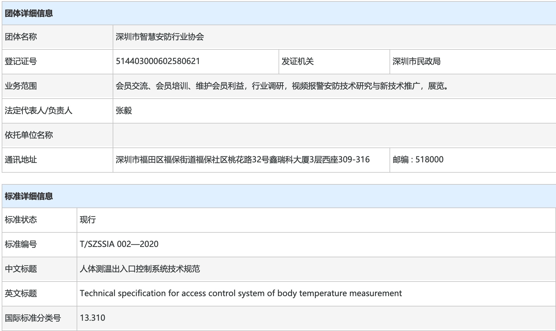 廣東安盾集團參與《人體測溫出入口控制系統技術規范》團體標準起草單位